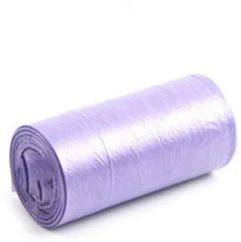 Lot de 30 sacs poubelle jetables de type mini poubelle 30 x 30 cm pour table de voiture, violet, 30 x 30 cm