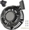 Kit de arranque de retroceso, repuesto para Craftsman, Briggs y Stratton 163cc 208cc 590607 797276, conjunto de arranque de retroceso con cuerda de tracción para generadores, motores, cortadores de