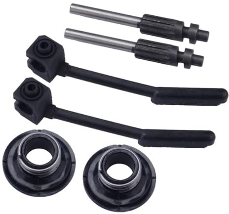 ciciTree Oil Pump Piston Hose Worm Gear Kit compatible for Husqvarna 435 440E 445 450 450E 340 345 350