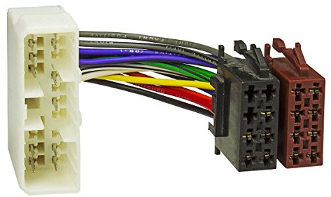 tomzz Audio 7006-001 Radio Adapter Kabel kompatibel mit Chevrolet Daewoo SsangYong auf 16pol ISO Norm