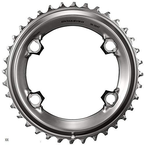 SHIMANO M9000/20 Plato, Adultos Unisex, Negro, 34 Dientes