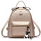 DEERWORD Donna Borse a Zaino Borsa a Zainetto Elegante Tracolla Zaini Firmate Marca Zainetti Antifurto PU pelle 5021 1 pz D'Oro