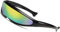 Futuristisch Zyklop Sonnenbrille für Cosplay Schmale Zyklopen Erwachsene Party Wrap Gläser Spiegel
