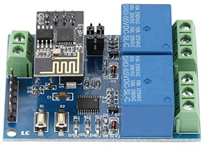 WiFi Relay 1Pc Zweikanal ESP8266 WiFi Relay Modul Garagentor Controller für Telefone WiFi