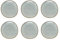 Villeroy & Boch like. by Lave Beige Frühstücksteller 6er Set, 23 cm, Runde Dessertteller mit einzigartiger Glasur, Skandinavisches Design, Steingut, Beige