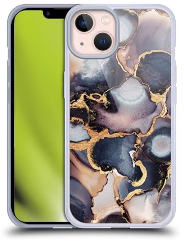 Head Case Designs Offizielle Elisabeth Fredriksson Vertrauemte Tinte Funkelnd Gel Handyhülle Hülle [Militärischer Schutzgrad] Kompatibel mit Apple iPhone 13