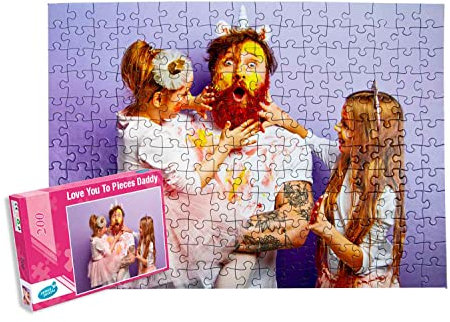 Puzzle mit eigenem Foto, Fotopuzzle 200, 300, 500 Teile, individuelles Puzzle mit eigenem Foto, personalisiertes Puzzle