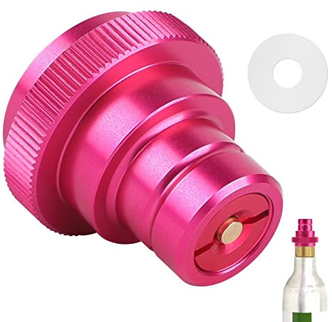 CPROSP Adaptateur Rapide CO2 pour Soda & Stream Duo Duo Quick Connect - Facile à Connecter à Votre Appareil - Violet