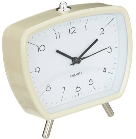 ATMOSPHERA CREATEUR D'INTERIEUR Atmosphera Wecker Cathy, 14 x 14 cm, Weiß, 3560232736551