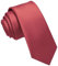 JEMYGINS Cravate Homme en Soie 6CM Étroit Slim Plusieurs Couleurs Disponibles Décontractée Compris Boîte Rose corail