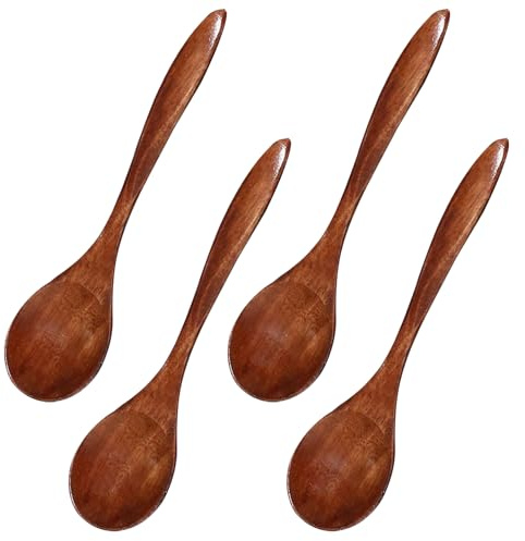 4 Pieces of Wooden Spoons