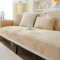GKXLH Sofa überzug Waschbar - Neue Weiche Milch Fleece Sofa Cover, rutschfeste Sofabezug 2 3 4 Sitzer Couch überzug Sofaüberwürfe für Sektionssofa, Sofa Bezug L Form Möbelschutz (90x210cm)