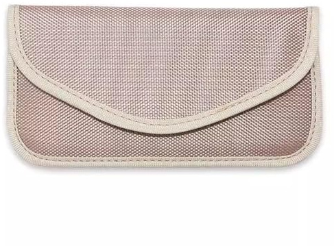 LMLXYZ Faraday Bag Faraday Bags Faraday Schlüsselanhänger-Schutz für Laptops, Telefone, Tablets und Autoschlüssel, Faraday-Käfig, Diebstahlschutz, Tracking (Color : Khaki, Size : 20cmx10cm)