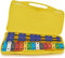 ROCKSTAR SF25C Glockenspiel Chromatisches Glockenspiel Metallophon, Musikinstrument mit 25 bunten Tasten, mit Etui und Schlägeln