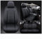 Yqstinctivefy Funda de Asiento de Coche para op𝙚l Cascada Convertible(2013-2019),Negro, Cuero Genuino, Resistente al Desgaste, Moderno, ecológico, Impermeable, fácil de Limpiar