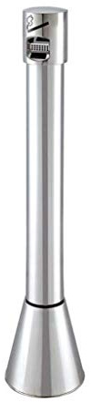 Standing Ashtray Bin, 2 in 1 Metal Rubbish Bin Cigarette Ashtray Stand with Inner Bucket, Inside Outside Pub Tidy Restaurant Outdoor Waste Bins