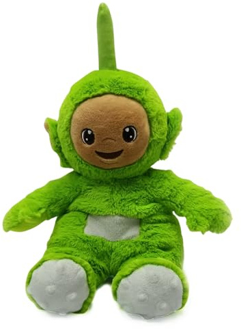 Warmies Plush Dipsy from the Teletubbies, Microwavable Heat Pad, Weighted Heatable Plushie Gently Scented with French Lavender - Green