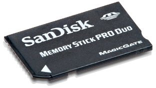 SanDisk Memory Stick Pro Duo Speicherkarte 2GB