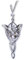 The Noble Collection Herr der Ringe Arwens Abendstern Silber Charm