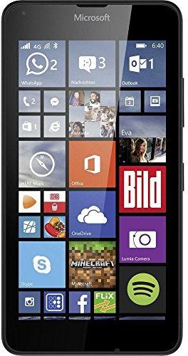 Microsoft Lumia 640 Dual-SIM Smartphone (5 Zoll (12,7 cm) Touch-Display, 8 GB Speicher, Windows 10) blau