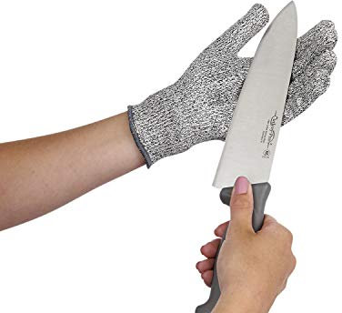 Cutlery-Pro 22025 Mesh Cut Resistant Gloves, Level-5 Protection, One Size Fits Most, 1 Pair