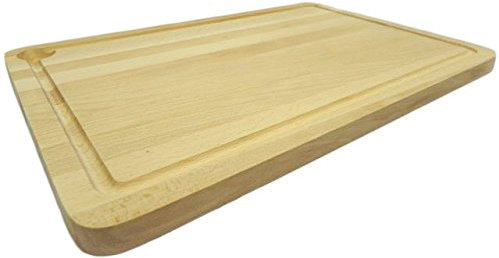 Très grande planche à découper en bois de hêtre – Professionnelle 30 x 45 cm