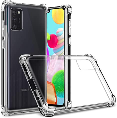 Totill Handyhülle Kompatibel mit Samsung Galaxy A41 Hülle, [Anti-Gelb] [Ultra Slim] [Kristallklar] [Stoßfest] [Fallschutz] Weiche Silikon Schutzhülle mit A41 Phone Case Funda Coque Cover -Transparent
