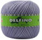 DELFINO Filato Cotone per Uncinetto 100g - Disponibile in più Colori e Spessori - Gomitolo Colore Lilla Chiaro (130) - Spessore Numero 3 - Da ricamo 100% Filo di Scozia - 100% Made in Italy