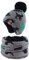 XIAOHAWANG Baby Strickmütze Winter Babymütze Junge Warme Kindermütze Junge Beanie Mütze Dicke Wintermütze für Herbst,Winter(Grau Dinosaurier(Hut+Schal), 9-24Monate)