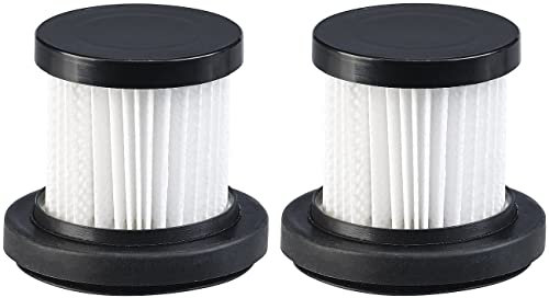 Sichler Haushaltsgeräte Zubehör zu USB Handstaubsauger: 2er-Set HEPA-Ersatzfilter für Kompakt-Handstaubsauger BHS-510.ak (Handstaubsauger beutellos, Kabelloser, Tastatur)