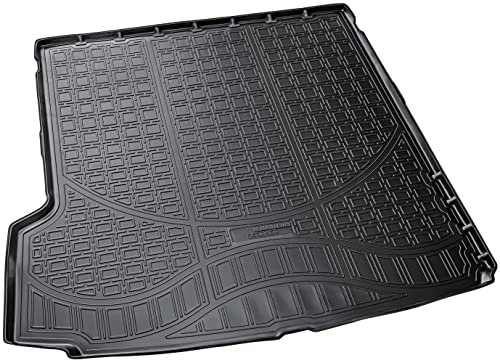 Recambo Alfombrilla de Goma para Maletero Apta para Volvo XC90 II, a Partir de 2015. Tercera Fila de Asientos Inferiores, Ajuste Borde