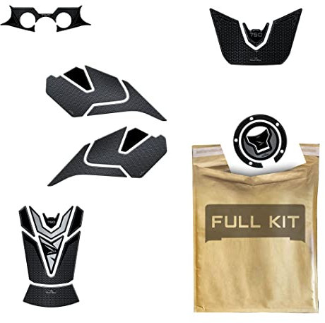 Resin Bike Kit Adesivi Moto Compatibile con Honda Hornet 750 2023-2025 Protezione Moto Serbatoio Completa da Urti e Graffi. Adesivi 3D Resinati Hornet CB750 Universali