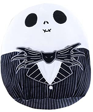 Squishmallows Original 20,3 cm The Nightmare Before Christmas Jack Skellington Small Size Ultrasoft Plush