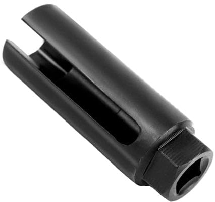 Oxygen Sensor Socket with Side Wire Cutout, 3/8 Inch Drive x 7/8 (22mm) Offset O2 Sensor Socket Oxygen Sensor Wrench Removal Tool Universal for Most Car to Prevent Wire Damage