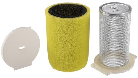 Hihaha Tappo guida filtro dell'aria per Yamaha Big Bear 350 1987-2000 / Interno/Plastica resistente / 1 Set Beige Giallo