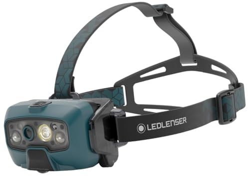 Ledlenser HF8R Signature Stirnlampe Led wiederaufladbar Teal Green| LED Kopflampe 2000 Lumen | Adventure Headlights mit RGB Licht | Outdoor Stirnleuchte | Headlamp | wasserdichte Kopftaschenlampe IP68