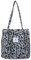 Bikasun Groß Umhängetasche Damen Cord Schultertasche Strandtasche Cord Tasche Crossbody Tasche Shopper Tote Bag Einkaufstasche Handtasche Shopper für Arbeit Einkaufen Schule Leopard Grau