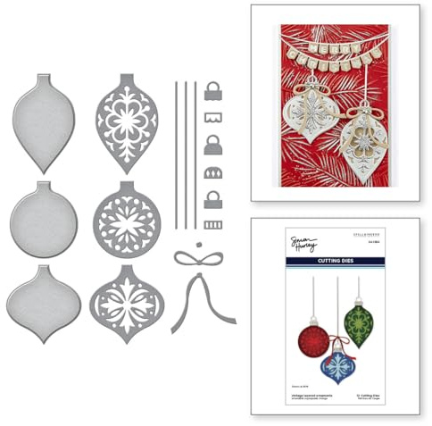 Spellbinders Stanzschablonen im Vintage-Stil aus der Timeless Trees Collection von Simon Hurley