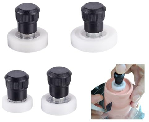 HOBBIESAY 1 Set 4 Sizes Clay Throwing Trimming Spinner Tool Practical Pottery Wheel Trimmer Tool Clay Fixing Tools Professional Ceramic Clay Finishing Tool Set for Pottery Enthusiasts
