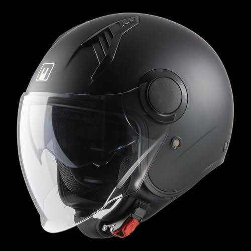 CASCO JET MPH NEW ONE ECE 22.06 DOPPIA VISIERA NERO OPACO TAGLIA XXL