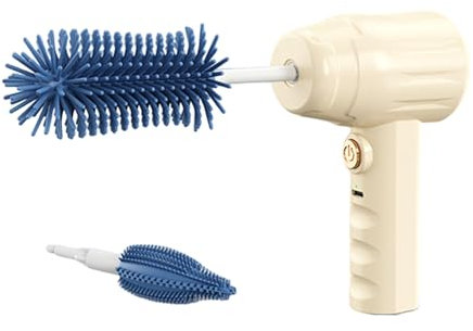 Electric Cup Cleaner Scrubber With Replaceable Cleaning Brush Head Innovative Baby Bottle Cleanliness Gadget For Home
