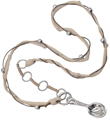 MHADBKH Vintage Styles Spoon Pendant Necklace Unique Spoon Pendant Necklace in a Vintage Styles Unique Clavicle Chain Accessory