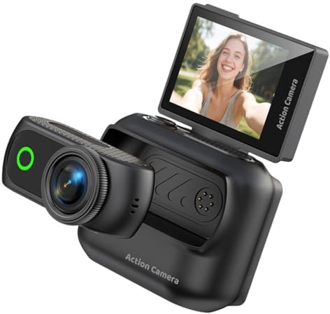 Whoasyst 4K Clear Pocket Camera 32GB TF Card Support for Dynamic Sports Capturing