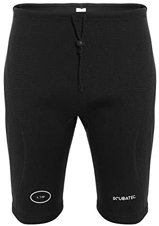 Scubatec Neoprenhose 1,5 mm Unisex – leichte Neoprenanzug-Hose für Herren & Damen, Lange Wetsuit Pants für Schwimmen, Schnorcheln, SUP & Kajak