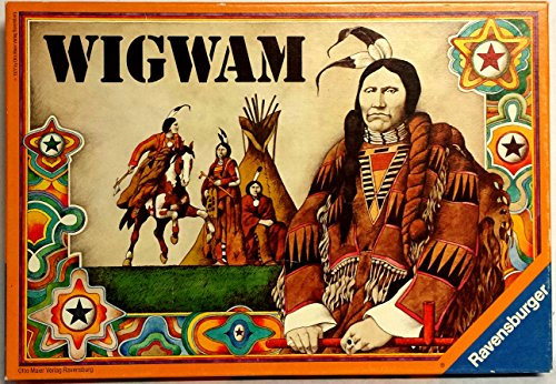 WIGWAM - zwei Indianerstämme geraten aneinander [Brettspiel].