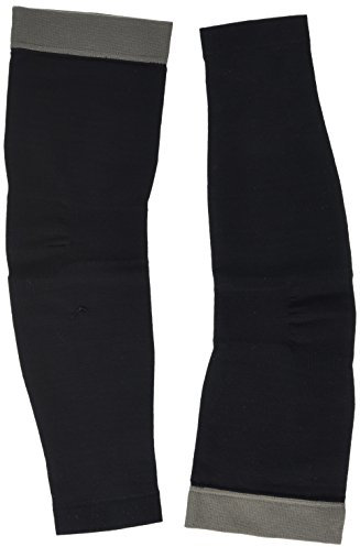 Result Unisex Spiro-Armstulpen Armwärmer, Schwarz (Schwarz/Grau), S