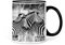Tasse Kaffeetasse Zebra Tier Tiere