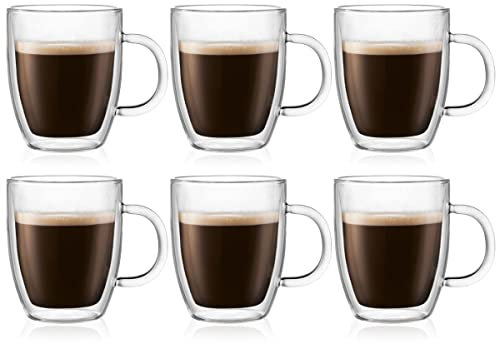 Bodum Glassware, 6 Count (Pack of 1)