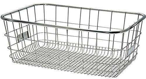 BRN Fahrradkorb Gepäckkorb vorne hinten universal Edelstahl stabil