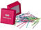 HAARallerliebst 40 Mini Haarnadeln - 3,4 cm klein Bobby Pins - pastell Farben mit Glitzer – Haarklemmen Damen & Hair Pins in pinker Box - Perfekte Haarnadel für Styling & Halt
